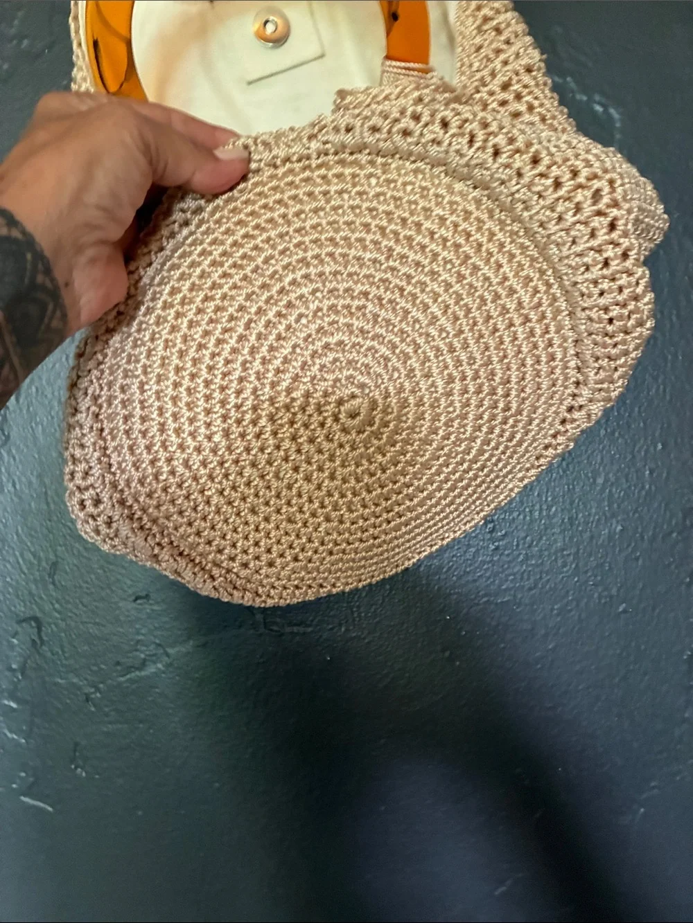 Beige Knit Halter Sweater Top - Women
